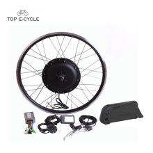 Kit de conversión ebike de motor sin escobillas de 48V 500W con batería de litio Samsung